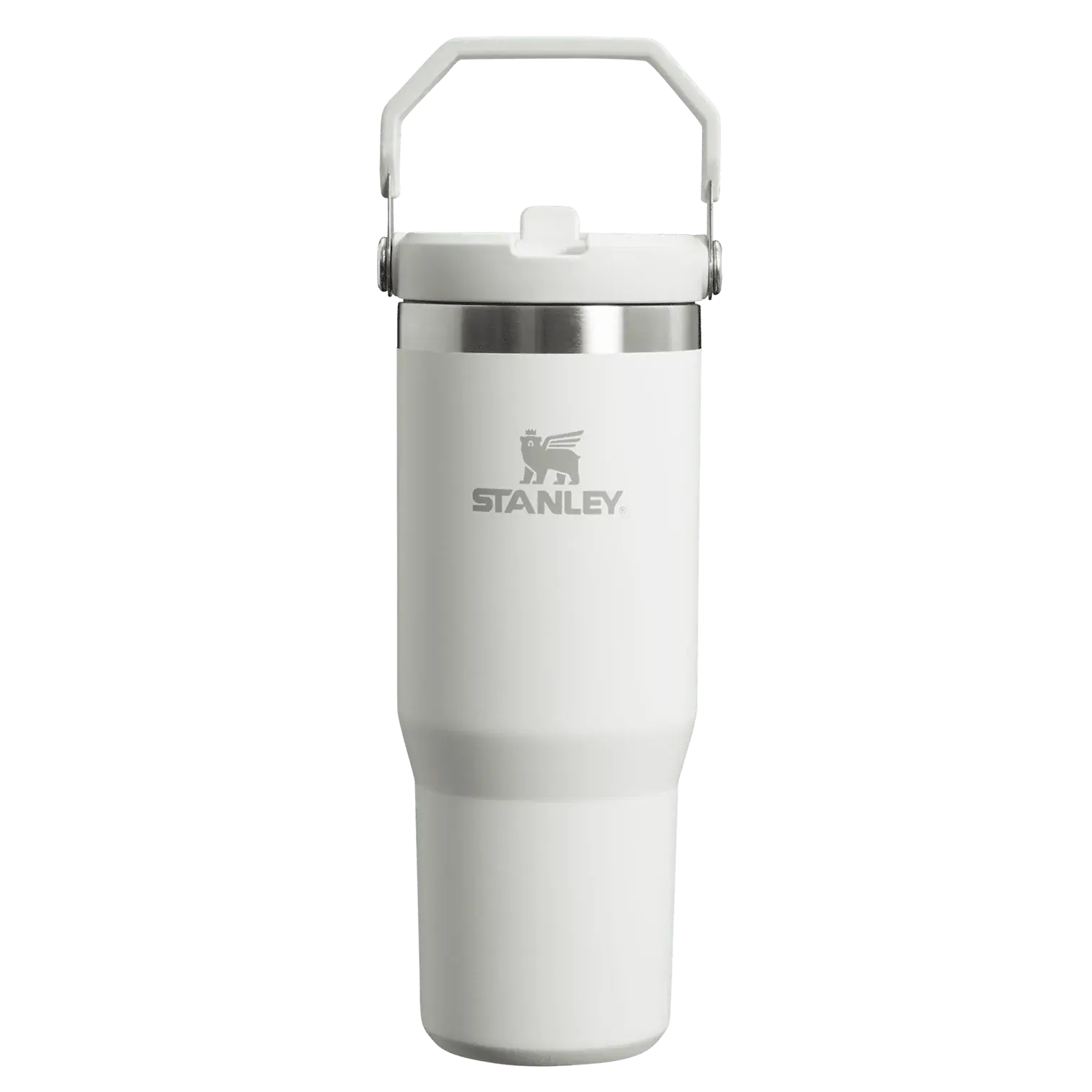 Stanley IceFlow™ Flip Straw Tumbler Pipetli Termos | 0.89L | Beyaz