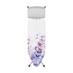 Brabantia Ütü Masası 124x45cm (C) Buhar Kazanı Standlı Lavender Desenli