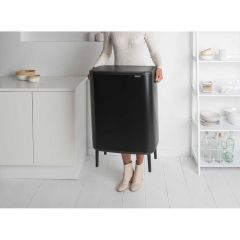 Brabantia Çöp Kutusu 60 LT Dokunmatik Bo Matt Black HI