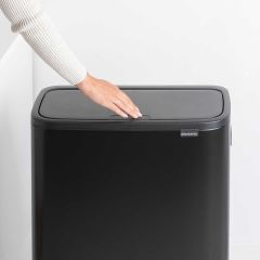 Brabantia Çöp Kutusu 60 LT Dokunmatik Bo Matt Black HI