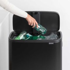 Brabantia Çöp Kutusu 60 LT Dokunmatik Bo Matt Black HI