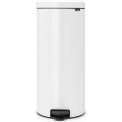 Brabantia Çöp Kutusu 30 LT Pedallı Beyaz Newicon