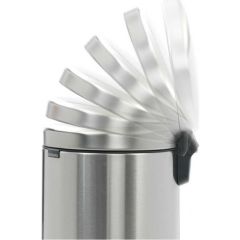 Brabantia Çöp Kutusu 30 LT Pedallı Mat Çelik Parmak İzi Korumalı Newicon