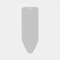 Brabantia Ütü Masası Kılıfı 124X45CM (C) Kılıf-2mm Sünger -Metalik Silver