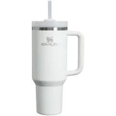 Stanley Quencher H2.O FlowState™ Tumbler Pipetli Termos | 1.18L | Beyaz