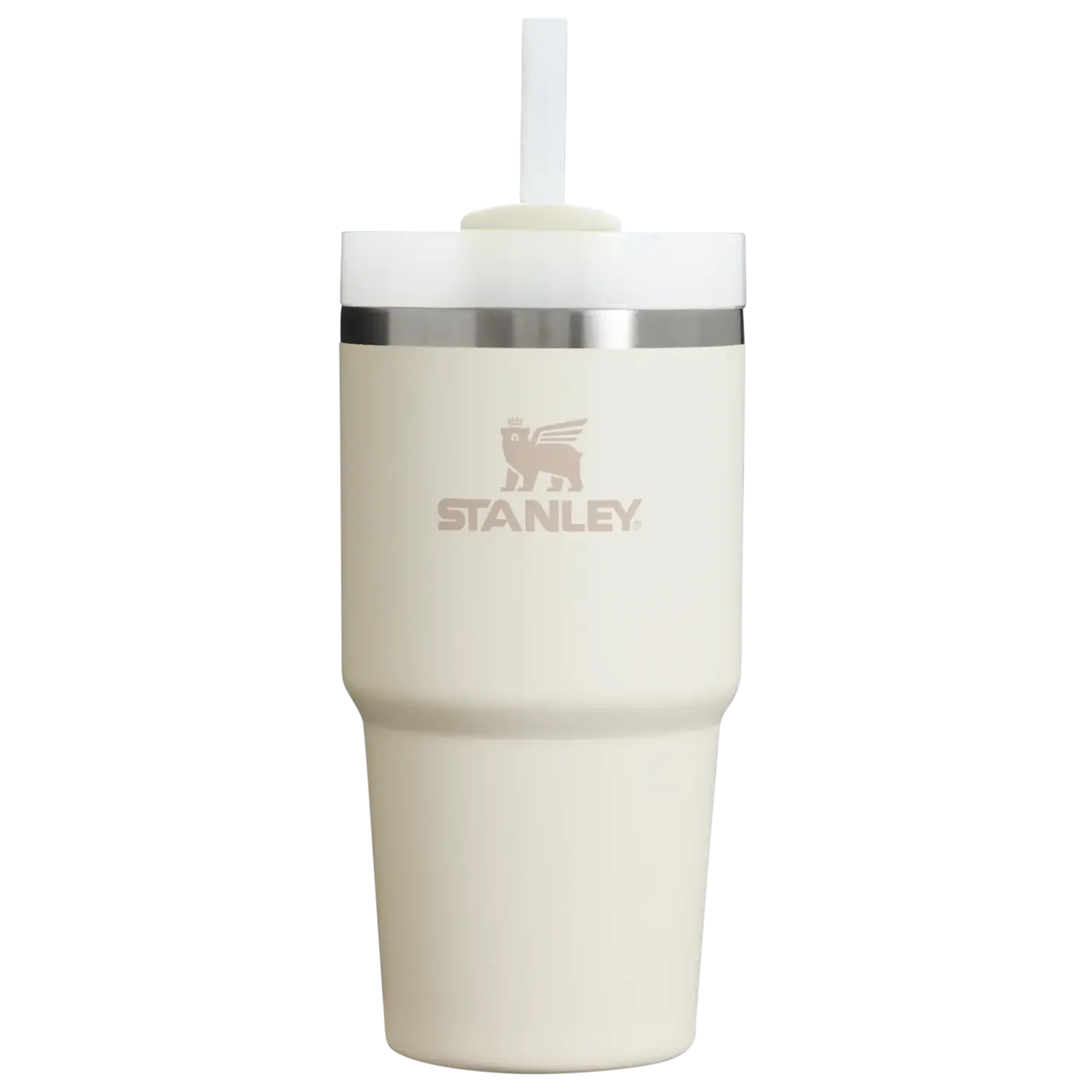 Stanley Quencher H2.O FlowState™ Tumbler Pipetli Termos | 0.6L | Krem 2.0