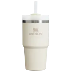 Stanley Quencher H2.O FlowState™ Tumbler Pipetli Termos | 0.6L | Krem 2.0