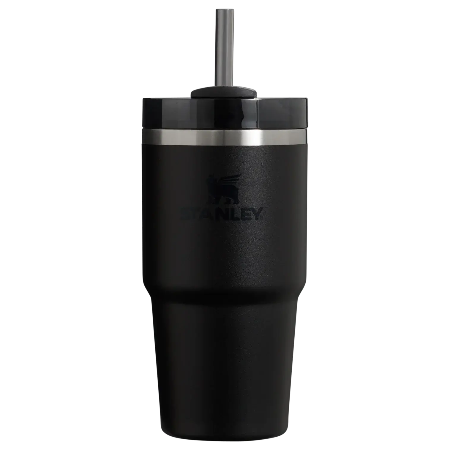 Stanley Quencher H2.O FlowState™ Tumbler Pipetli Termos | 0.6L | Siyah 2.0
