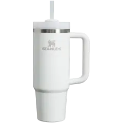 Stanley Quencher H2.O FlowState™ Tumbler Pipetli Termos | 0.8L | Beyaz