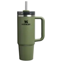 Stanley Quencher H2.O FlowState™ Tumbler Pipetli Termos | 0.8L | Yeşil