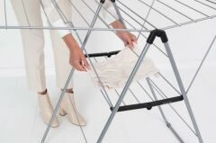 Brabanti BRA 403484 Çamaşır Kurutma Askı Rafı Metlic Gri - 25 Metre