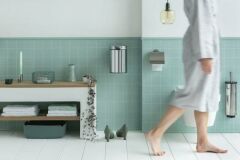 Brabantia Tuvalet Fırçası ve Tutacağı Mat Çelik