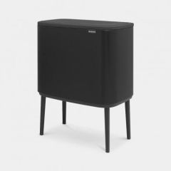 Brabantia Çöp Kutusu 36 LT Dokunmatik Bo Touch Mat Siyah