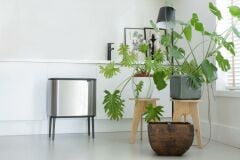 Brabantia BRA 315848 Çöp Kutusu Bo Touch Mat Çelik 36 L