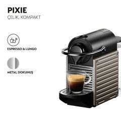 Nespresso C66T Pixie Kapsüllü Kahve Makinesi