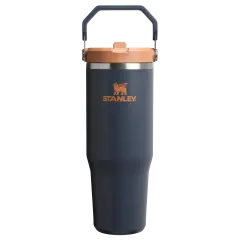 Stanley IceFlow™ Flip Straw Tumbler Pipetli Termos | 0.89L | Lacivert