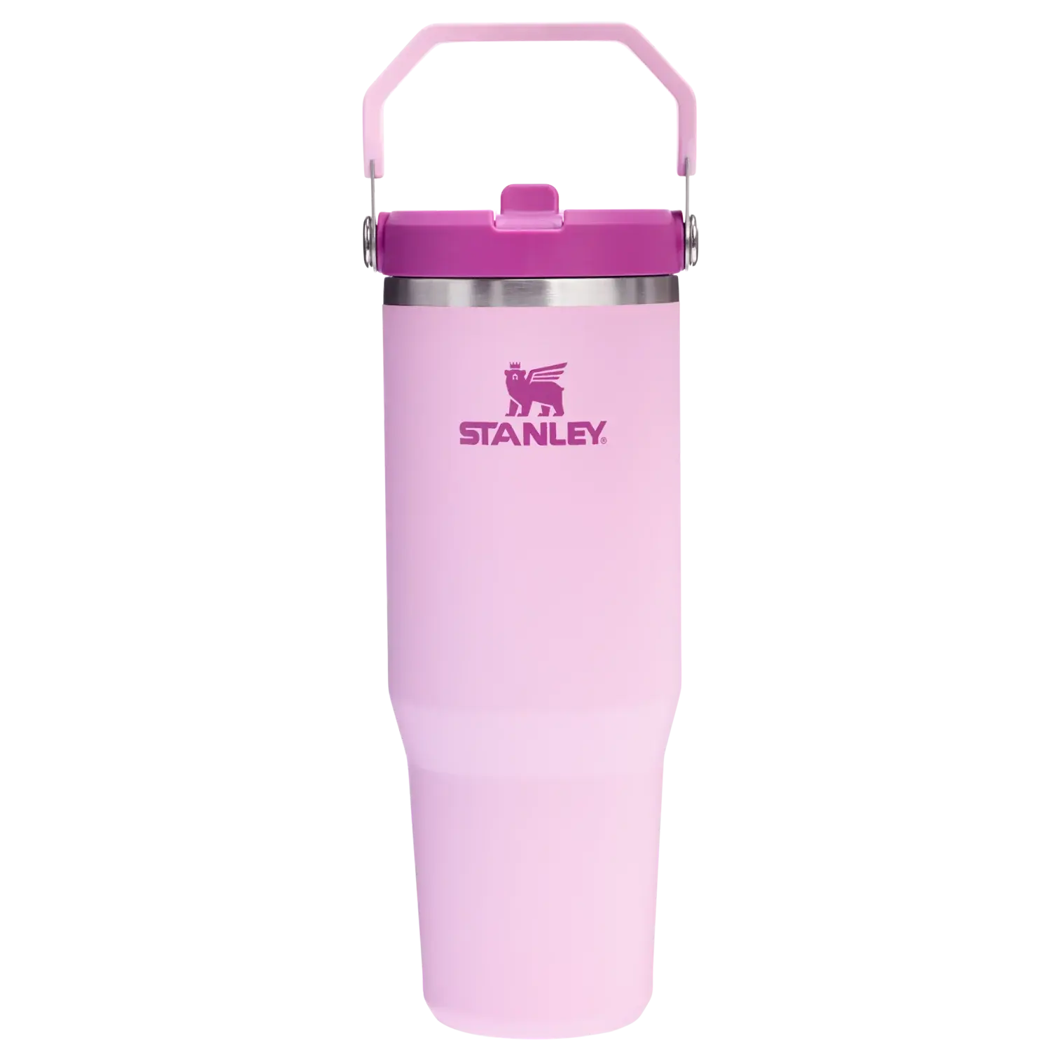 Stanley IceFlow™ Flip Straw Tumbler Pipetli Termos | 0.89L | Kiraz Çiçeği