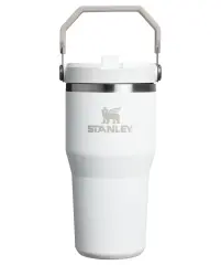 Stanley IceFlow™ Flip Straw Tumbler Pipetli Termos | 0.60 L | Beyaz