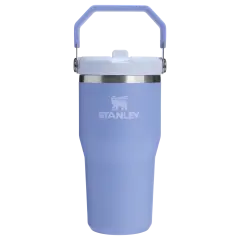 Stanley IceFlow™ Flip Straw Tumbler Pipetli Termos | 0.60 L | Eflatun