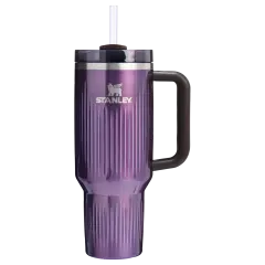 Stanley The Quencher® H2.0 Fluted Tumbler Pipetli Termos Bardak | 1.18L | Wisteria Shine