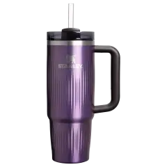 Stanley The Quencher® H2.0 Fluted Tumbler Pipetli Termos Bardak | 0.89L | Wisteria Shine