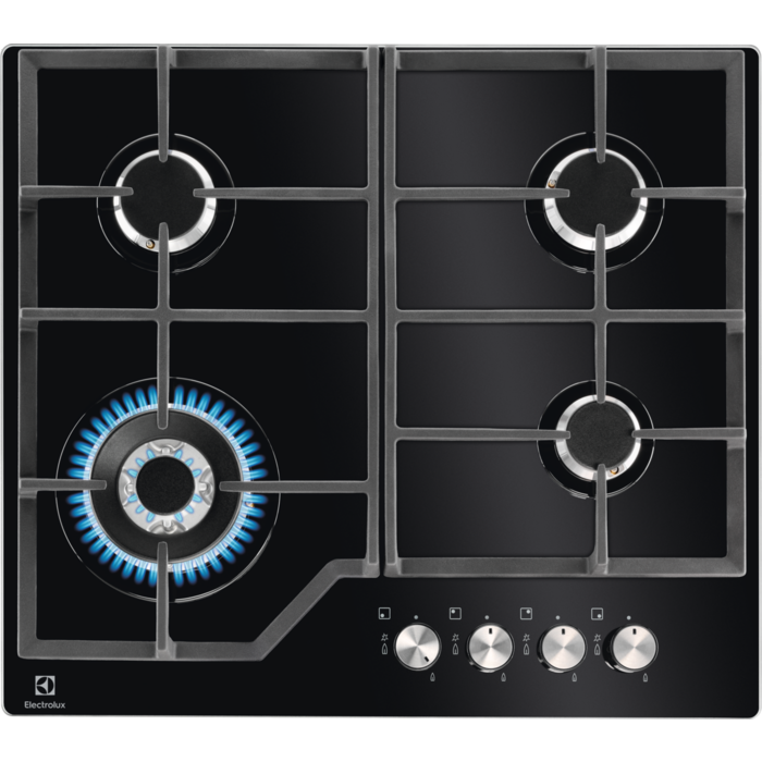 Electrolux KGG6436K 60 cm Cam Gazlı Ocak
