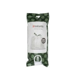 Brabantia BRA 138508 36L Beyaz Çöp Poşeti 20'li Kod R