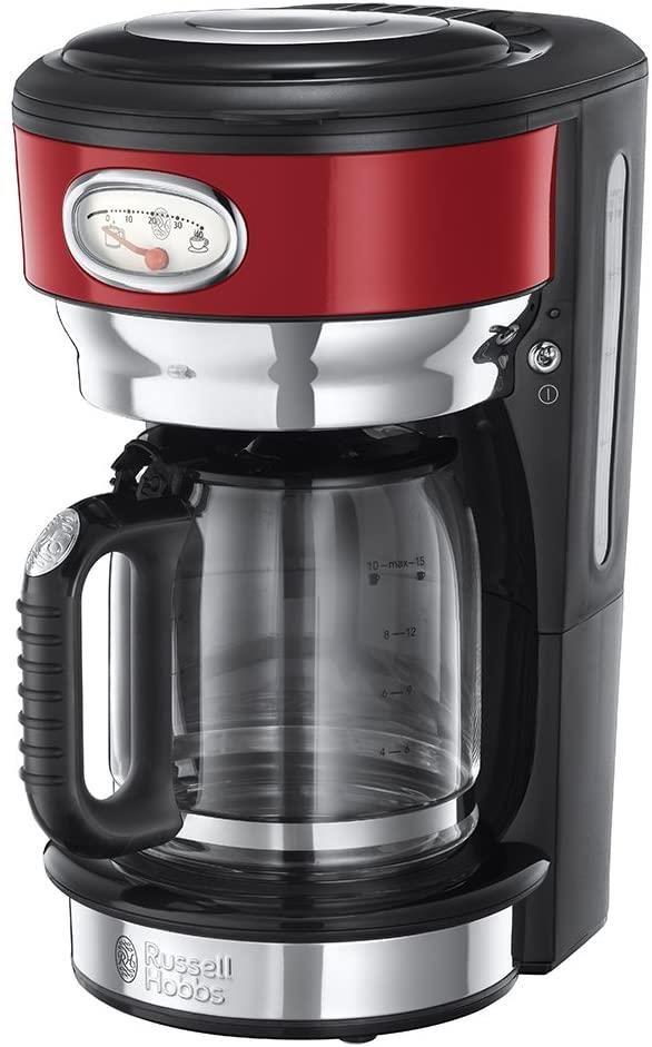 Russell Hobbs 21700-56 Retro Kırmızı Filtre Kahve Makinesi