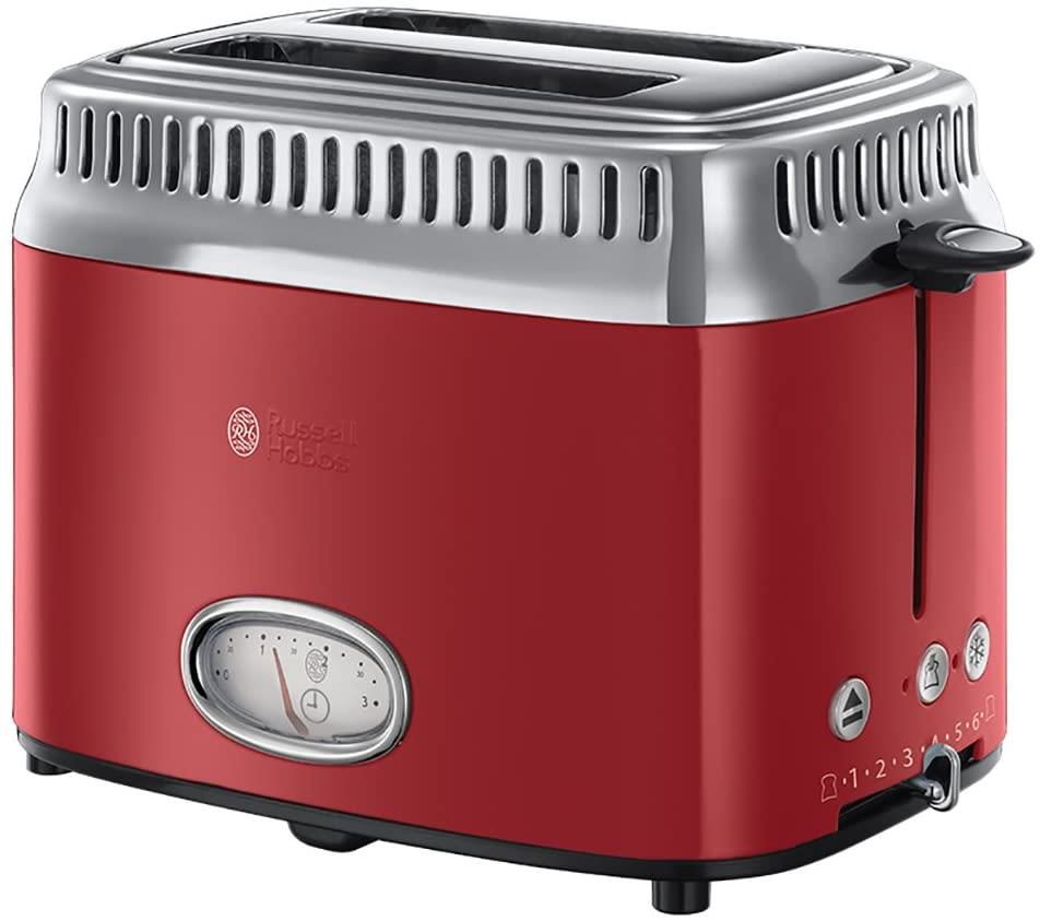 Russell Hobbs 21680-56 Retro Kırmızı Ekmek Kızartma