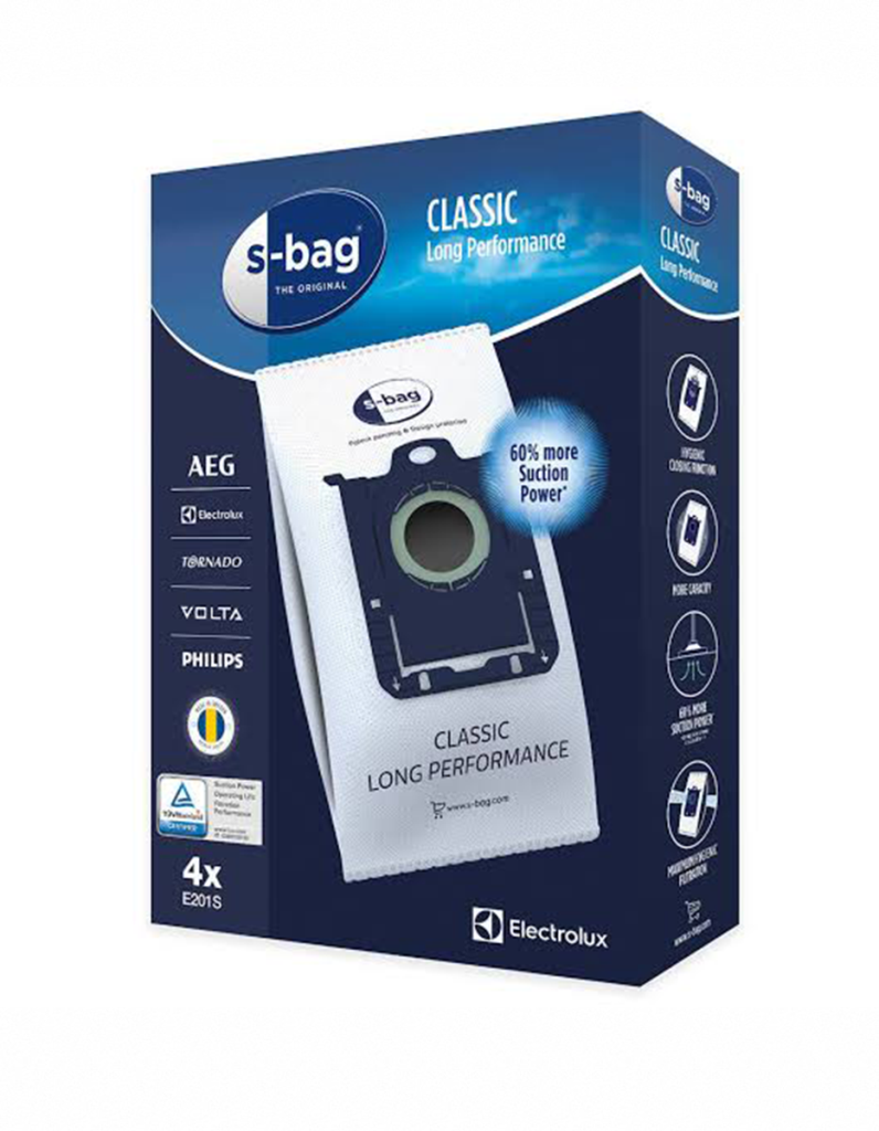 Electrolux E201S S-BAG 4x Toz Torbası (9001684589)