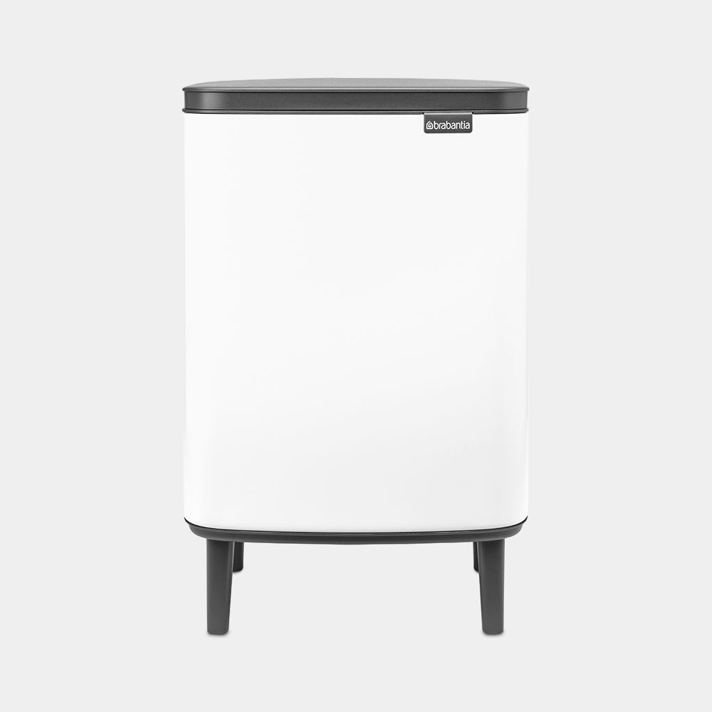 Brabantia BRA 227240 Bo Hi Beyaz Ayaklı Çöp Kutusu 12L