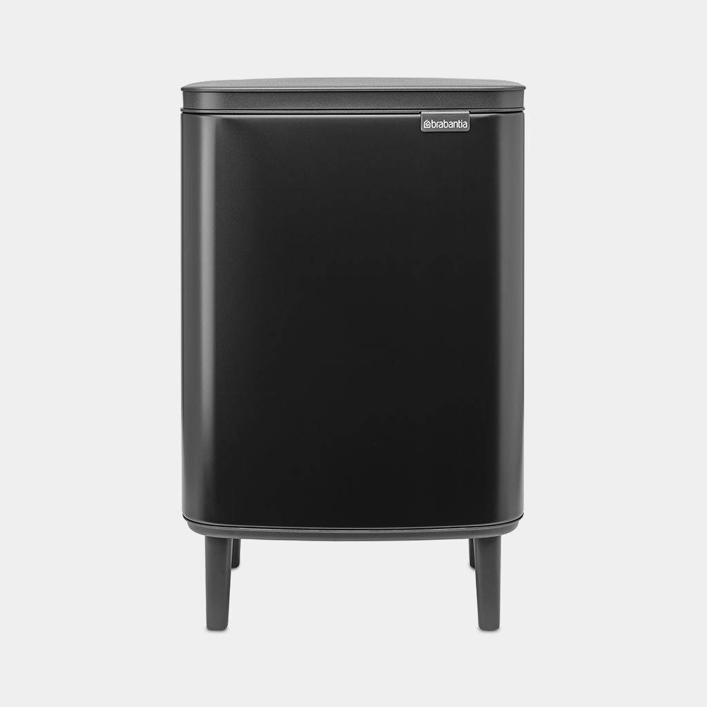 Brabantia BRA 227226 Bo Hi Mat Siyah Ayaklı Çöp Kutusu 12L