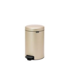 Brabantia BRA 304446 Newicon Champagne Pedallı Çöp Kutusu 12L Pedallı Çöp Kutusu