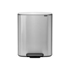 Brabantia BRA 211324 Bo Matt Steel FPP Pedallı Çöp Kutusu 60L Pedallı Çöp Kutusu