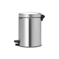 Brabantia BRA 112645 Newicon Matt Steel Pedallı Çöp Kutusu 5L