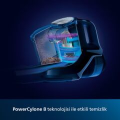 Philips XC7043/01 SpeedProMax Şarjlı Dikey Süpürge